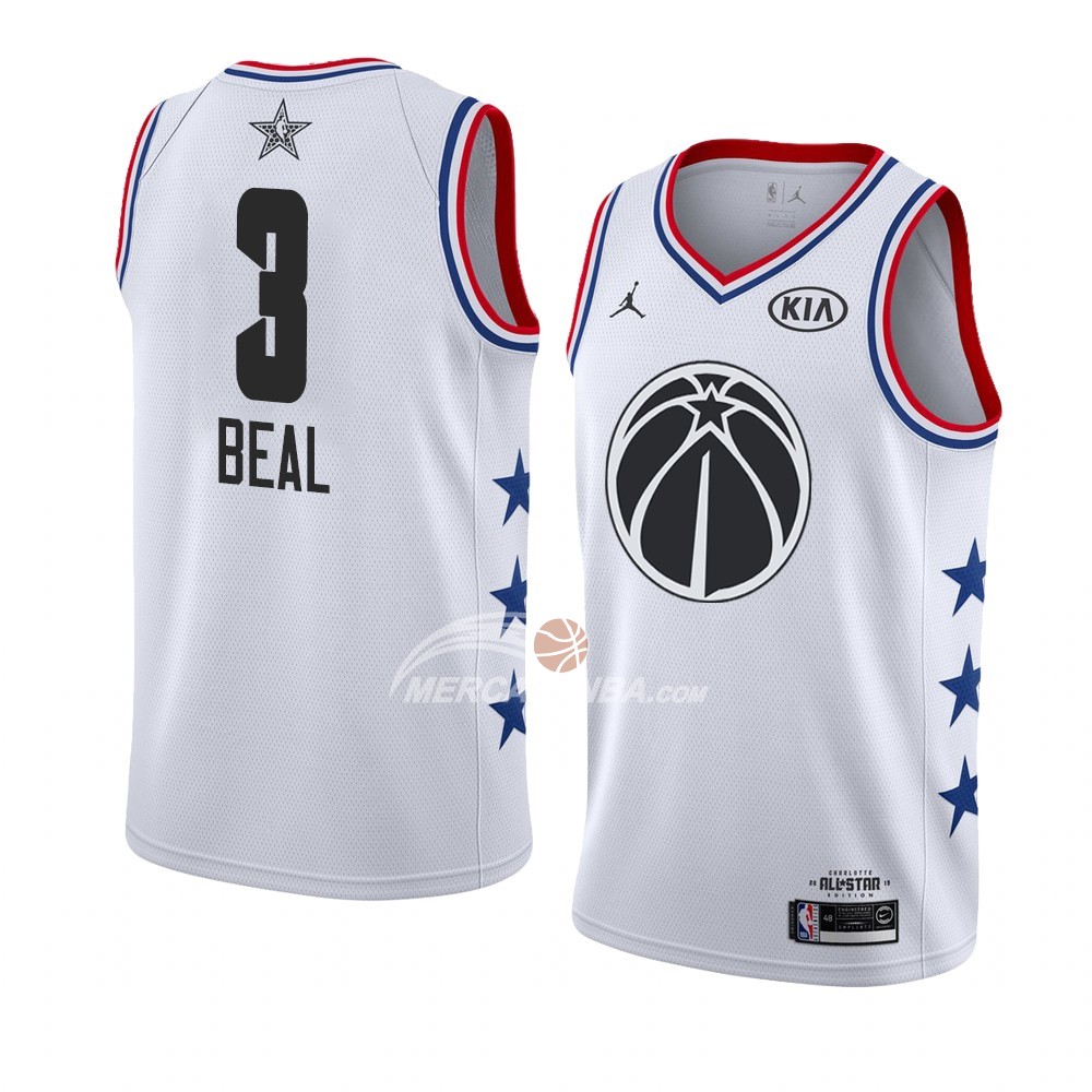 Maglia All Star 2019 Washington Wizards Bradley Beal Bianco